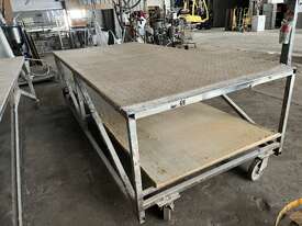 2 x Mobile Work Benches - picture0' - Click to enlarge