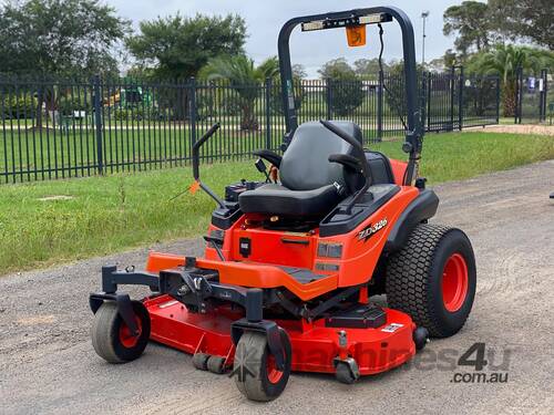 caption Kubota ZD326 Zero Turn Lawn Equipment