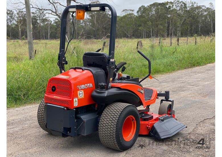 caption Kubota ZD326 Zero Turn Lawn Equipment