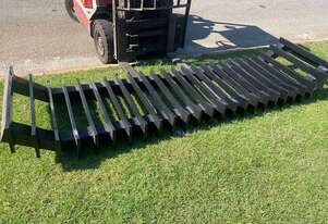 Rock Root Rake Barrett 3000mm x 800 high 20mm tynes New