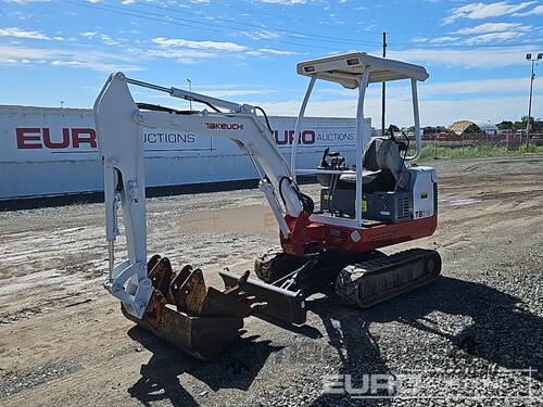 2006 Takeuchi TB016 Mini Excavator