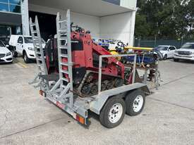 2020 Digger King TY327T Mini Skid Steer with 2021 King PT3500 Dual Axle Plant Trailer - picture2' - Click to enlarge
