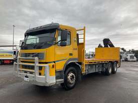 2005 Volvo FM9 Flatbed Crane Truck - picture1' - Click to enlarge