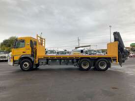 2005 Volvo FM9 Flatbed Crane Truck - picture2' - Click to enlarge