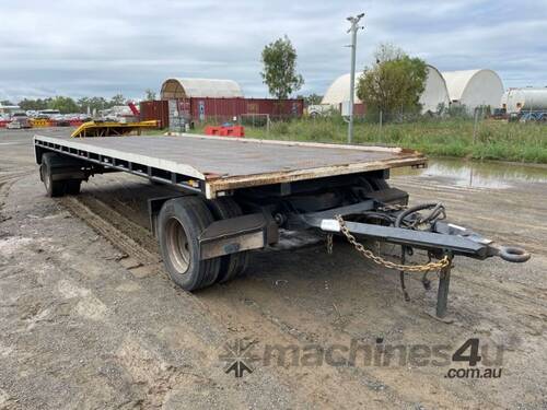 2005 ATB Engineering Container Dog Tandem Axle Dog Flat Top Trailer
