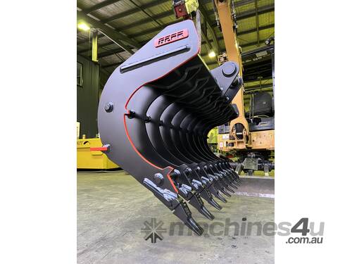 AUSTRALIAN MADE GEAR Multi Purpose Rake 1.5M 5.5T Excavators