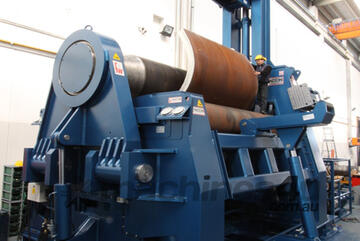 FACCIN 4HEL Roll Plate Bending Machine - 4x Faster Than Pyramid Bending Rolls