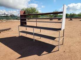 Steel Storage Bench And Shelving - picture0' - Click to enlarge