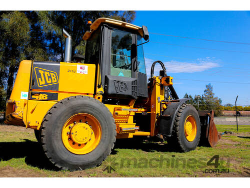 caption 2001 JCB 416HT Wheel Loader – High Quality, Reliable Performance, NSW