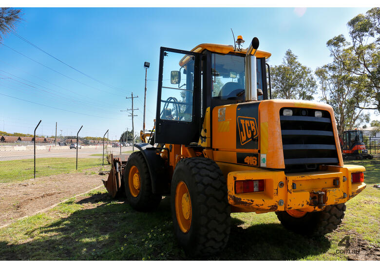 caption 2001 JCB 416HT Wheel Loader – High Quality, Reliable Performance, NSW