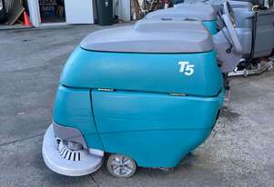 Tennant T5 scrubber ready to work