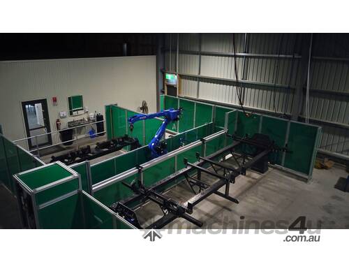Autoa S-6000 Robot Welding Cell: Unmatched Efficiency and Flexibility for Large-Scale Manufacturing!