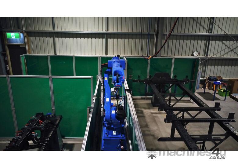 caption Autoa S-6000 Robot Welding Cell: Unmatched Efficiency and Flexibility for Large-Scale Manufacturing!