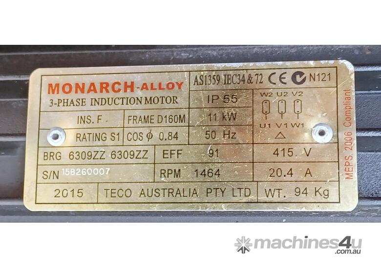 Excel Hydraulics 11 kW Powerpack with Starter and 2 way Toggle controlled  Solenoid 