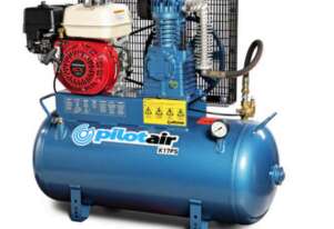 K17PH/ES Petrol Air Compressor, Electric start static, 100Ltr Honda GX160