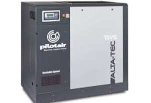 PAC 5.5RMD Rotary Screw Mounted Air Compressor and 5.5 KW dryer 268 Lt retriever