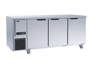 Stainless Steel Triple Door Workbench Freezer - TL1800BT-3D