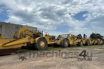 10 x Caterpillar 651E Scrapers