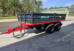 Palaz 12 ton Tandem Axle Farm Tipping Trailer
