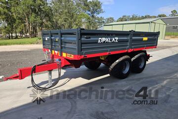 Palaz 12 ton Tandem Axle Farm Tipping Trailer
