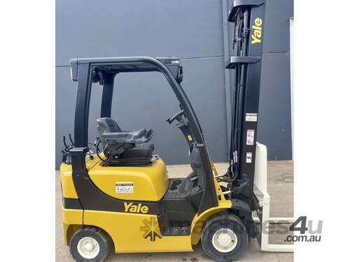caption YALE GLP18VX Counterbalance Forklift