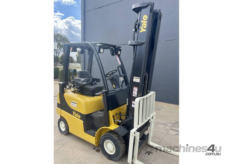 caption YALE GLP18VX Counterbalance Forklift