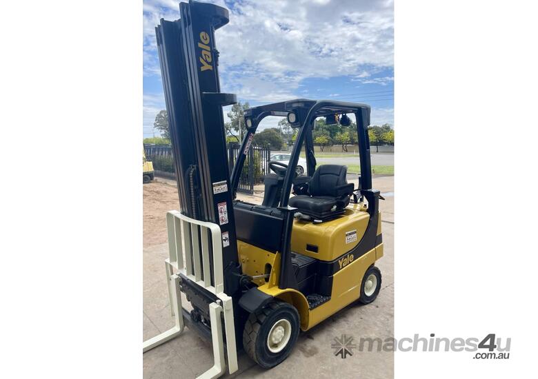 caption YALE GLP18VX Counterbalance Forklift