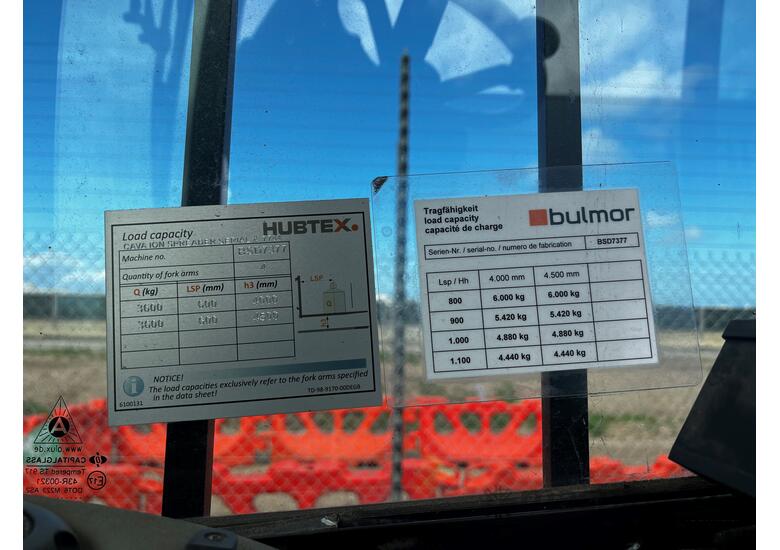 caption Hubtex 2-way Sideloader