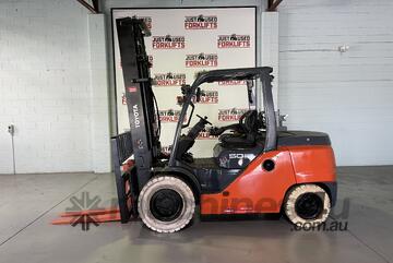 2019 TOYOTA 8FG-50N 4000 mm V 2 STAGE CLEAR VIEW MAST