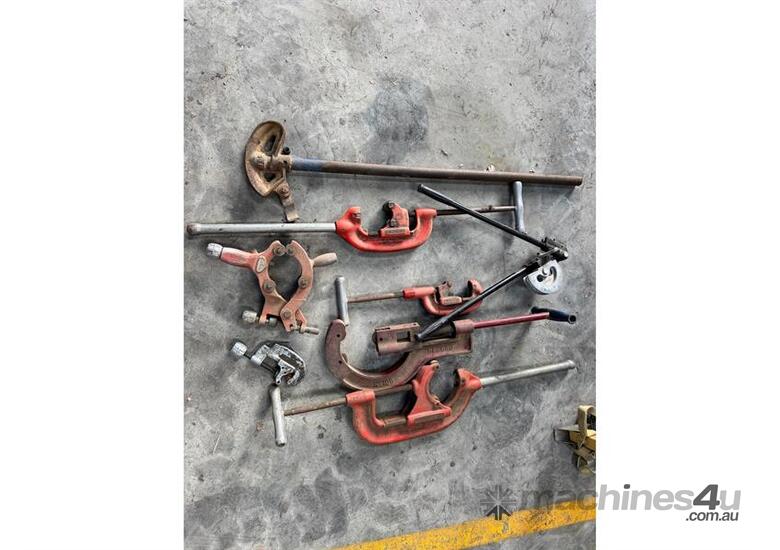 caption PIPE CUTTERS & BENDERS
