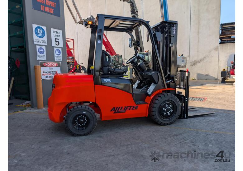 caption ALL LIFTER 3.5t Diesel Forklift