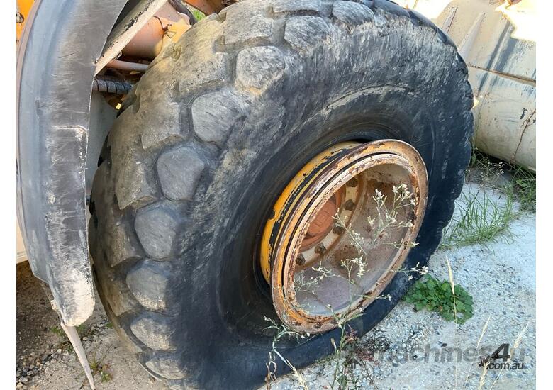 caption Hyundai HL 757-9 Articulated Wheel Loader