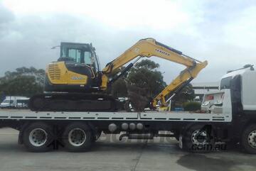 SY100 2b Yanmar excavator , 7500 hrs , 3 buckets , quick hitch , ac cabin ,