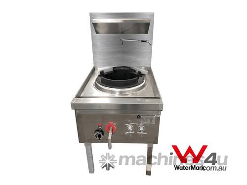 Gasmax Stainless Steel Waterless Nature Gas Single Wok Chimney Burner Ww 1Nc