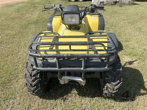 caption HONDA TRX450 QUAD