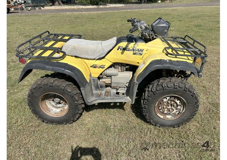 caption HONDA TRX450 QUAD