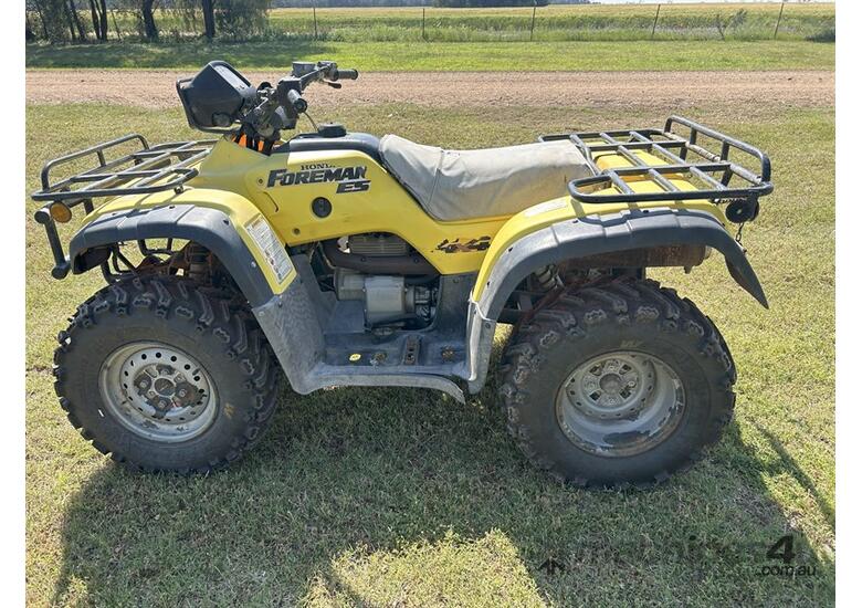 caption HONDA TRX450 QUAD