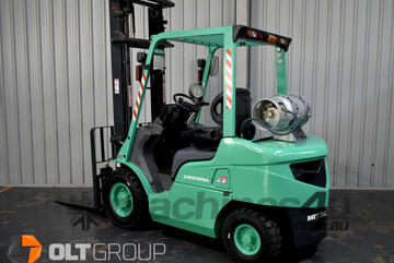 Mitsubishi FGE25ZN 2.5 Tonne LPG Forklift with EFI Engine 4100mm Clear View Mast NEW Tyres