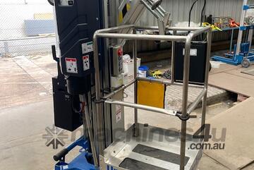 Scissor lift push around vertical lift