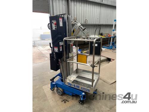 Scissor lift push around vertical lift