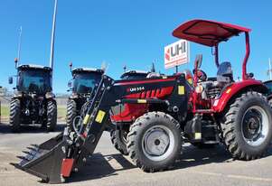 55HP UHI554 4WD Tractor with 3 Attachments