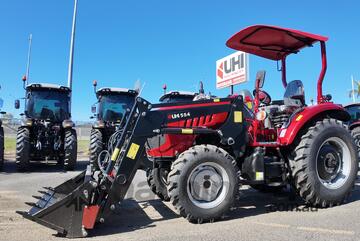 55HP UHI554 4WD Tractor with 3 Attachments