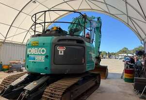 2022 Kobelco SK225SR-3 23T Excavator Trimble Earthworks, A2 Tilt Hitch 2,020 hrs