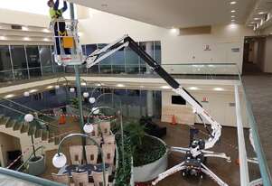 Used 2022 model Monitor 1380BP - 13m Hybrid Spider Lift | Lead Acid Batteries & Honda Petrol