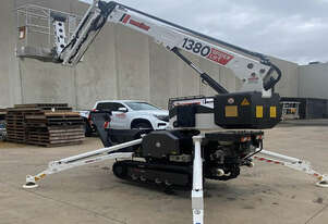 Used 2022 model Monitor 1380BP - 13m Hybrid Spider Lift | Lead Acid Batteries & Honda Petrol