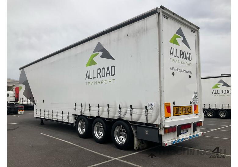 2022 Vawdrey VB S3 Tri Axle Double Drop Curtainside B Trailer