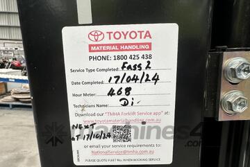 2022 Toyota 8FBE18 Electric Forklift