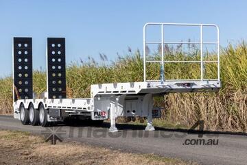 2026 FWR Mighty Muscle Tri Axle Drop Deck Trailer 3.5m Widener