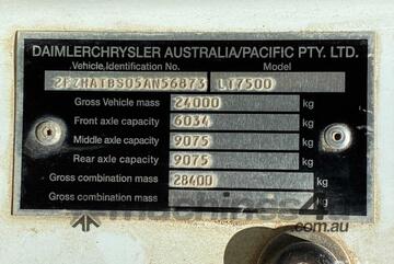 2006 Sterling LT7500 Water Cart