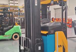 NEW 2025 UN 1.6T Electric Reach Truck - High Lift Warehouse Forklift